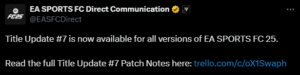 Actualización EA